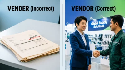 Vender vs Vendor