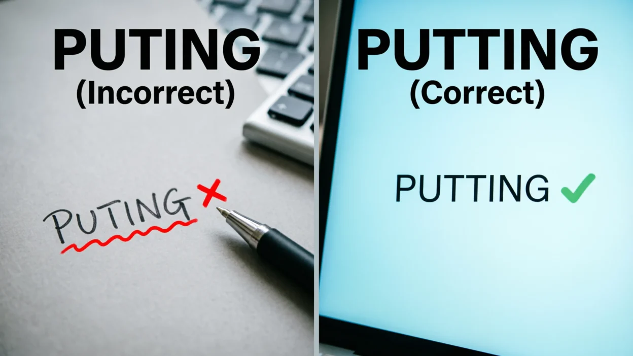 Puting vs Putting