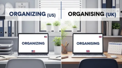 Organizing vs Organising