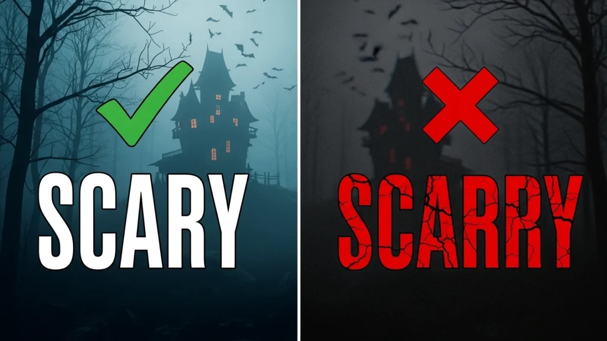 Scary vs Scarry