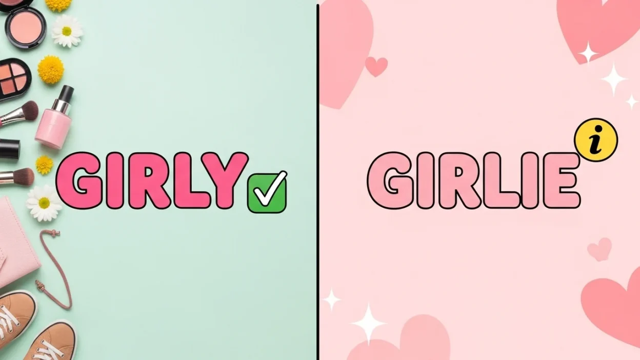 Girlie vs Girly