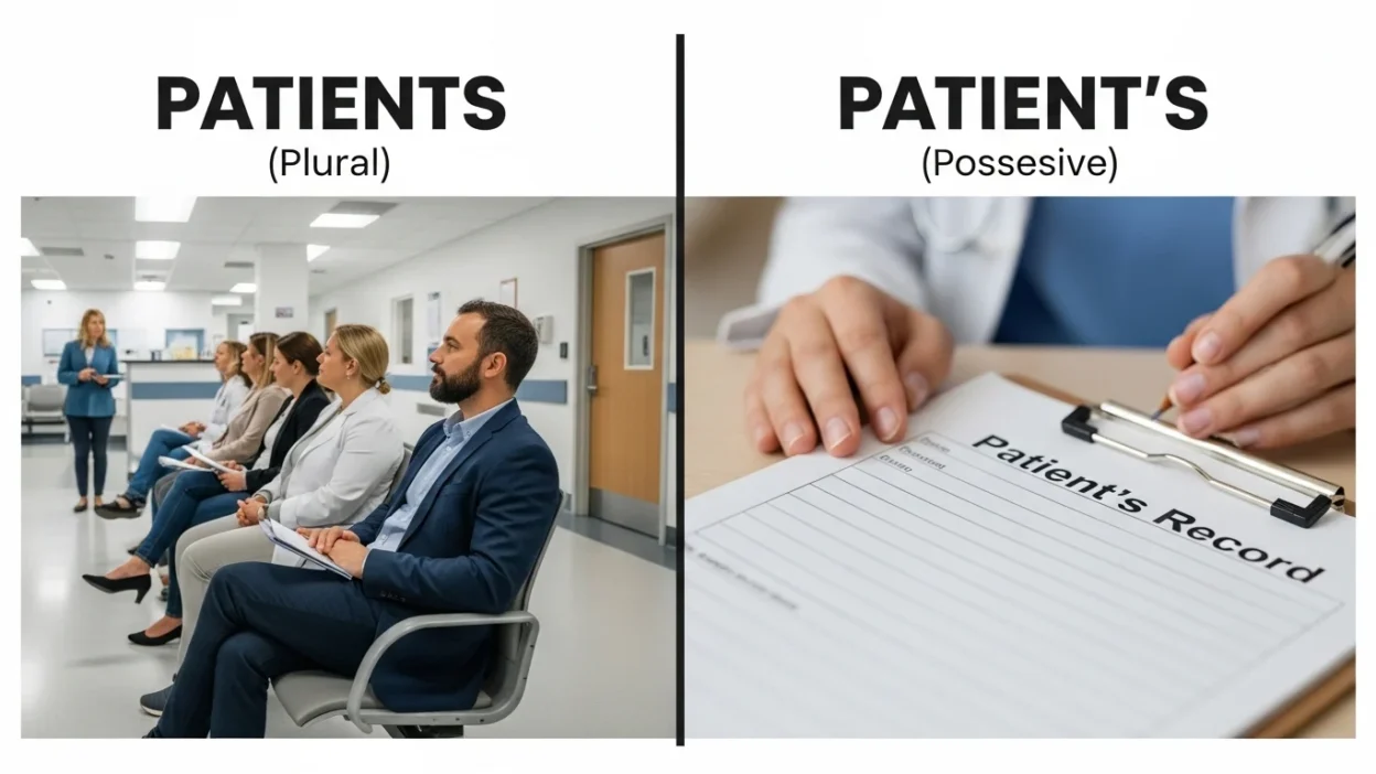 Patients vs Patient’s