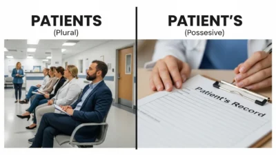 Patients vs Patient’s