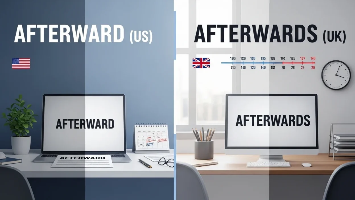 Afterward vs Afterwards