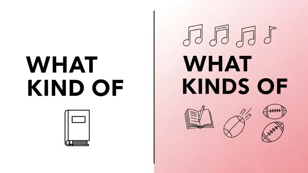 What Kind of vs What Kinds of