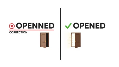 Openned or Opened