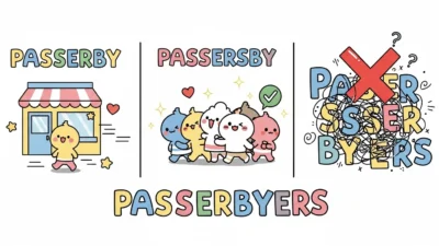 Passerbyers or Passersby or Passerby