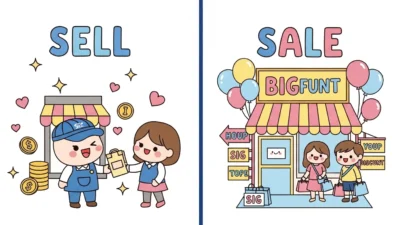 Sell vs Sale