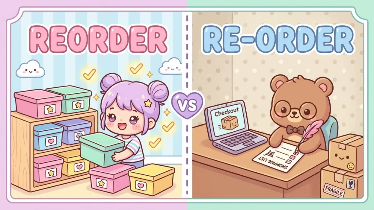 Reorder or Re-Order