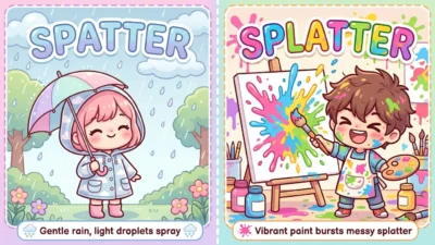 Spatter or Splatter