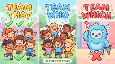 Team Which or Team Who or Team That