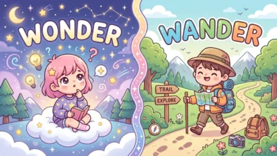 Wonder vs Wander