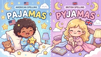 Pajamas vs Pyjamas: