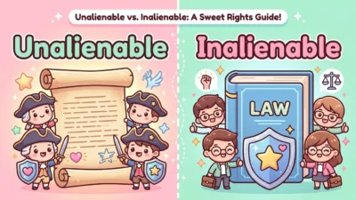 Unalienable vs Inalienable