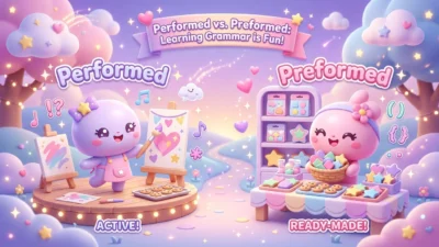 Performed vs Preformed