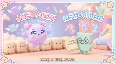 Acception vs Exception
