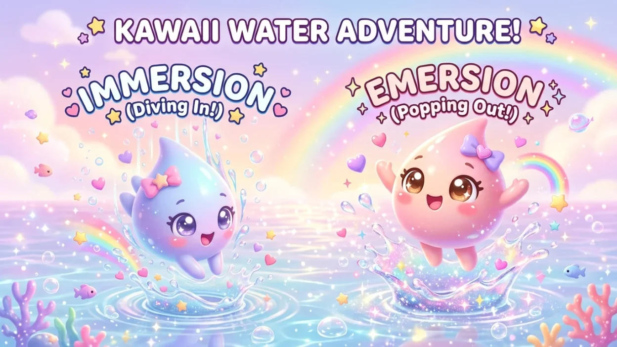 Emersion vs Immersion