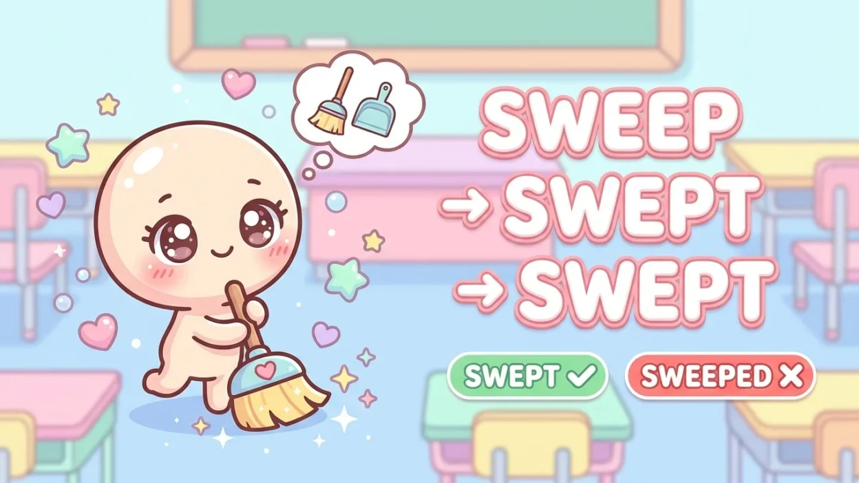 Sweeped vs Swept