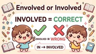 Envolved or Involved